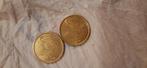 Te koop: 50 € cent 1999 en 2000 spanje, Ophalen of Verzenden, Spanje, 50 cent, Losse munt