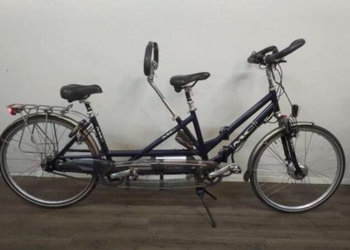 Electrische Tandem, Multicycle, vouwbaar, Fietsen en Brommers, Fietsen | Tandems, Gebruikt, Minder dan 10 versnellingen, 49 tot 53 cm