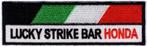 Lucky Strike stoffen opstrijk patch embleem #2, Motoren, Ophalen of Verzenden