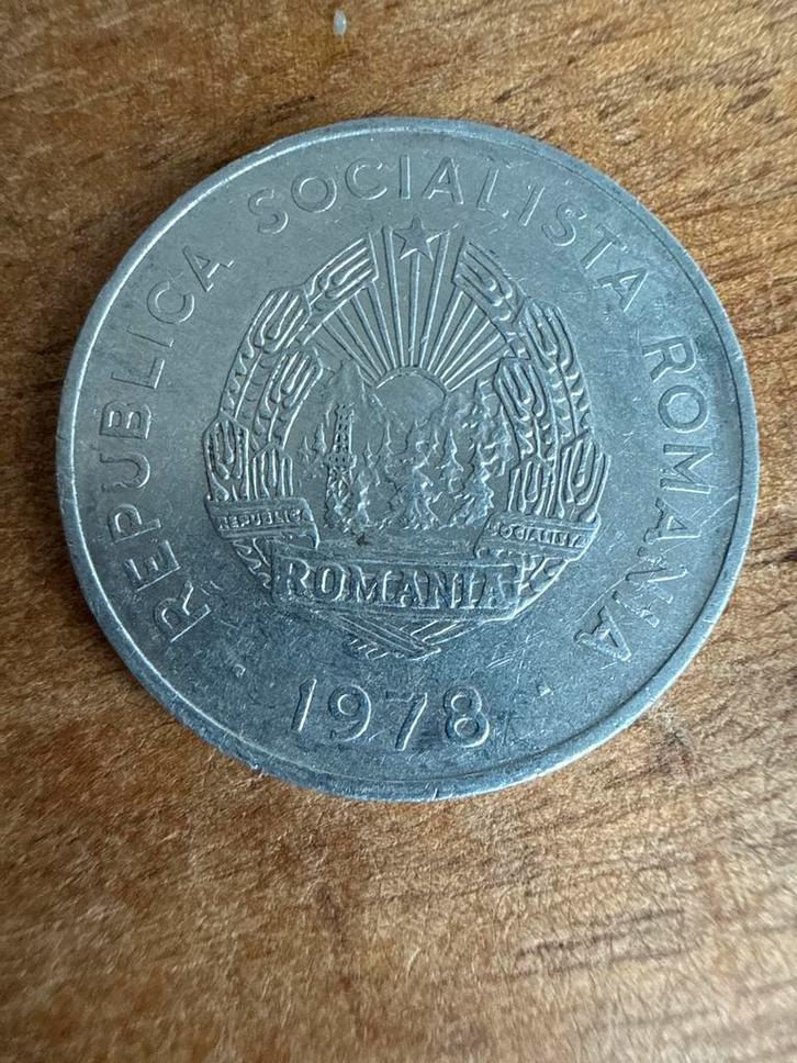 Roemenië 5 Lei 1978, Postzegels en Munten, Munten | Azië, Losse munt, Centraal-Azië, Ophalen
