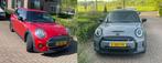 Mini 1.2 ONE 2015 Rood & Mini Cooper SE Metallic Grey, Auto's, Voorwielaandrijving, Stof, 4 stoelen, 1198 cc