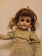 Antieke porseleinen pop S&H Roullet & Decamps loopautomaat, Antiek en Kunst, Antiek | Speelgoed, Ophalen of Verzenden