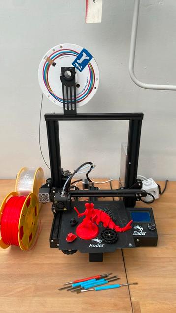 Ender 3D PRINTER beschikbaar voor biedingen