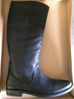 Bruine of zwarte leren hoge laarzen, nieuw, Hoge laarzen, Bruin, Nieuw, Monshoe