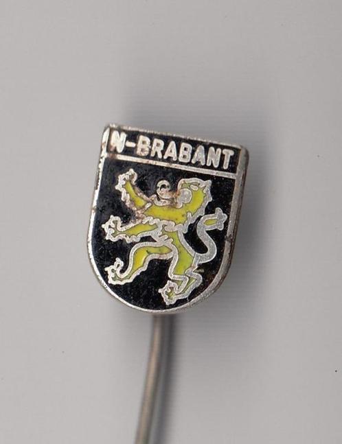 Noord Brabant emaille Provincie wapen speldje, Verzamelen, Speldjes, Pins en Buttons, Gebruikt, Speldje of Pin, Overige onderwerpen