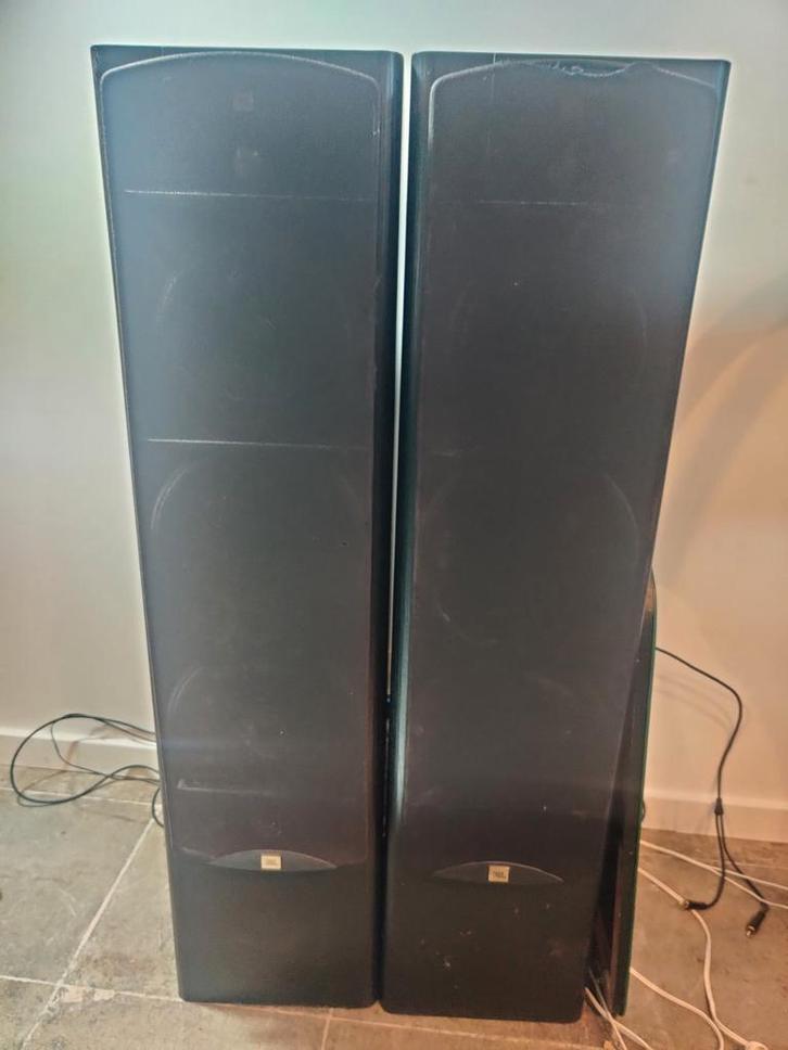 JBL LX 80 – krachtige 3-weg vloerspeakers, Audio, Tv en Foto, Luidsprekers, Zo goed als nieuw, Front, Rear of Stereo speakers