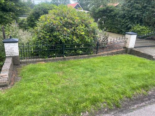 Sierhek hekwerk poort, Tuin en Terras, Tuinhekken en Hekwerk, Gebruikt, Sierhekwerk, IJzer, Met poort, Ophalen