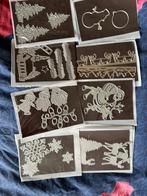 Kerst stansen 10 x, Ophalen of Verzenden, Zo goed als nieuw, Knutselwerk