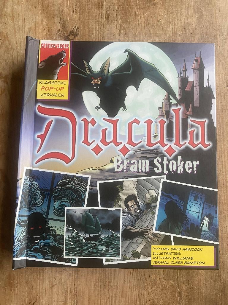 Pop-Up book Dracula van Bram Stoker, Boeken, Ophalen of Verzenden, Zo goed als nieuw, Bram Stoker