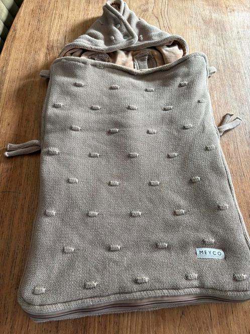 Beige voetenzak van Meyco, Kinderen en Baby's, Dekens, Slaapzakjes en Inbakerproducten, Zo goed als nieuw, Overige typen, Ophalen of Verzenden