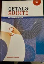 Getal en ruimte deel 3 A VWO met uitwerkingen boek, Gelezen, VWO, Wiskunde A, Ophalen of Verzenden