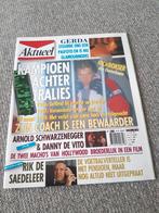 12.Aktueel 1989. Jan Oosterbaan. Arnold Schwarzenegger. Dann, Ophalen of Verzenden