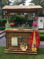 mobiel cocktail bar, tiki bar, bamboe bar, hawaii feest, Ophalen, Zo goed als nieuw, Overige