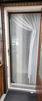 Fikso (Bruynzeel) deurrolhor volledig intact grijs 205cm hoo, Doe-het-zelf en Verbouw, Deuren en Horren, Hordeur, Gebruikt, Ophalen