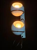 Gepo dubbel spots Space Age eyeball wandlamp 70's, Ophalen of Verzenden