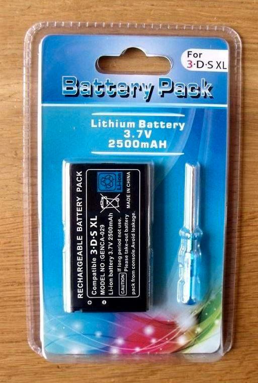 3DS XL Accu & Schroevendraaier (Gratis Verzending), Spelcomputers en Games, Spelcomputers | Nintendo 2DS en 3DS, Nieuw, 3DS, Verzenden