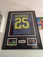 Wout Weghorst gesigneerd Ajax uitshirt met bewijs, Ophalen of Verzenden, Zo goed als nieuw, Ajax, Shirt