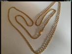 Geweldige vintage gouden ketting Jasseron schakels 18 k 750, Sieraden, Tassen en Uiterlijk, Kettingen, Verzenden, Zo goed als nieuw