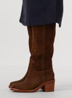 blauwe suede SHABBIES Laarzen 38, Kleding | Dames, Schoenen, Hoge laarzen, Shabbies Amsterdam, Blauw, Ophalen of Verzenden