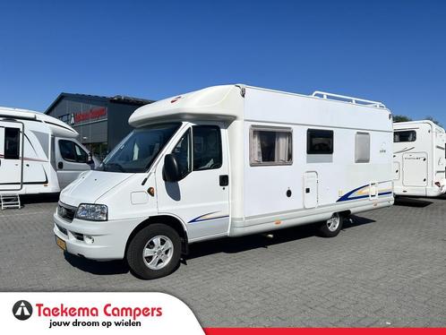 Fiat Bürstner T615 Fransbed/128PK/2004/Dak-Airco, Caravans en Kamperen, Campers, Bedrijf, Half-integraal, tot en met 4, Bürstner