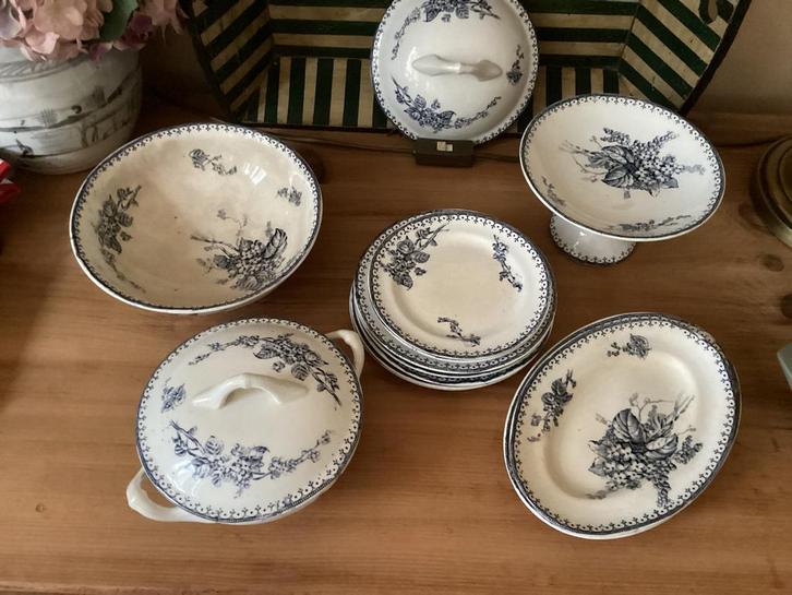 Diverse MEIBLOEM kinderservies, Antiek en Kunst, Antiek | Servies los, Ophalen of Verzenden