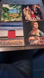 Kunst Mini Boeken - Cézanne, Goya, Malevich, Da Vinci, Ophalen of Verzenden, Zo goed als nieuw, Overige onderwerpen, Diverse