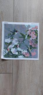 Gemaakte diamond painting. 25×25 cm, Hobby en Vrije tijd, Knutselen, Ophalen, Nieuw, Knutselwerk