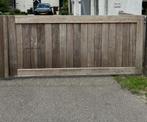 Soliwood Hardhouten poort 2.00m x 1.14m, Tuin en Terras, Tuinpoorten, 100 tot 150 cm, 150 tot 200 cm, Ophalen of Verzenden, Zo goed als nieuw