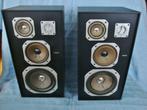 Vintage Visonik TX90 luidsprekers, Audio, Tv en Foto, Luidsprekers, Front, Rear of Stereo speakers, Gebruikt, 60 tot 120 watt