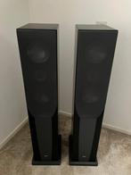 Set Elac FS208.2 speakers, Gebruikt, 120 watt of meer, Front, Rear of Stereo speakers, Ophalen