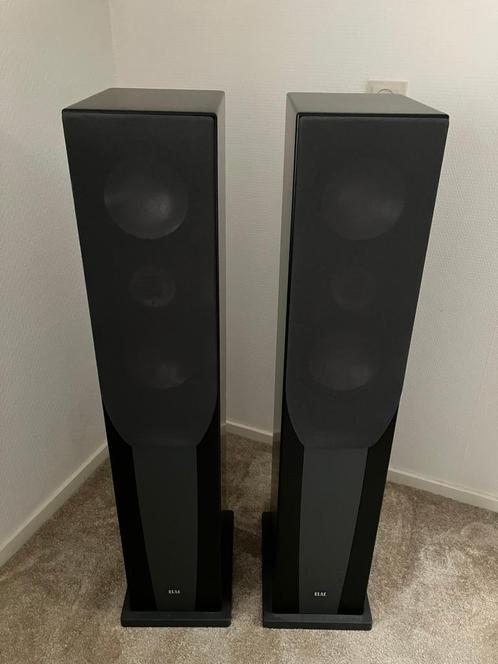 Set Elac FS208.2 speakers, Audio, Tv en Foto, Luidsprekers, Gebruikt, Front, Rear of Stereo speakers, 120 watt of meer, Overige merken