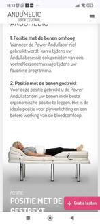 Massagetafel - Ontspanning en Welzijn, Ophalen, Zo goed als nieuw, Massagetafel