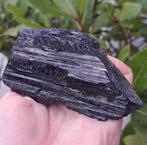 Zwarte Toermalijn edelsteen natuursteen mineralen edelstenen, Ophalen of Verzenden