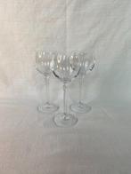 3x Vintage kristallen wijnglazen, Villeroy & Boch, Ophalen of Verzenden