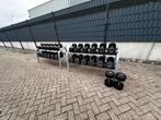 Dumbells 12kg t/m 36kg + 2 Technogym Opbergrekken, Ophalen, Gebruikt, Dumbbell