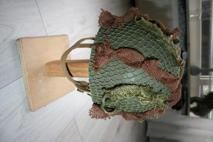 Airborne Helm Engels, Verzamelen, Militaria | Tweede Wereldoorlog, Landmacht, Helm of Baret, Engeland, Ophalen of Verzenden