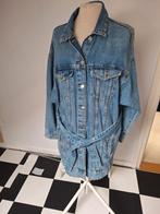 Spijkerjas met riem, Maat 38/40 (M), Blauw, Ophalen of Verzenden, Zo goed als nieuw