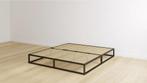 Metalen bedframe Emma (180 x 200), Huis en Inrichting, Slaapkamer | Bedden, Ophalen, Zwart, Tweepersoons, Zo goed als nieuw