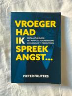 Pieter Frijters - Vroeger had ik Spreekangst, Ophalen of Verzenden, Zo goed als nieuw, Pieter Frijters