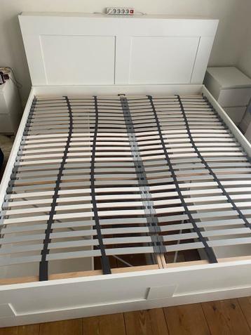 Ikea brimnes bed+frames+headboard - afbeelding 1