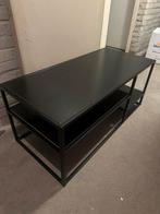 Salontafel zwart, Huis en Inrichting, Tafels | Salontafels, Ophalen, 50 tot 100 cm, Zo goed als nieuw, Minder dan 50 cm