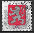 Tsjechie 1993 Wapenschild Coat of Arms, Overige landen, Verzenden, Gestempeld