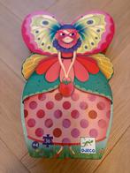 Djeco Puzzel - De jongedame butterfly - 36 Stukjes, Kinderen en Baby's, Speelgoed | Kinderpuzzels, 10 tot 50 stukjes, Ophalen of Verzenden
