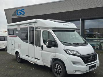 BIJNA NIEUW HOBBY OPTIMA ON TOUR V65 GE ENKELE BEDDEN