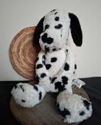 Hema knuffel hond groot. Zwart wit. Biano., Ophalen of Verzenden, Zo goed als nieuw, Hond