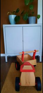Houten bakfiets, Kinderen en Baby's, Speelgoed | Houten speelgoed, Ophalen, Zo goed als nieuw