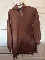Bruin jurkje met franjes, Kleding | Dames, Jurken, Maat 38/40 (M), Bruin, Verzenden, Nieuw