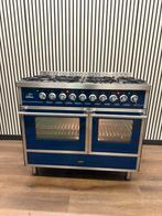 Luxe Boretti Fornuis 6 pits dubbele oven & Afzuigkap 100 cm, Fornello Esperta, Grill, Ophalen of Verzenden, Zo goed als nieuw