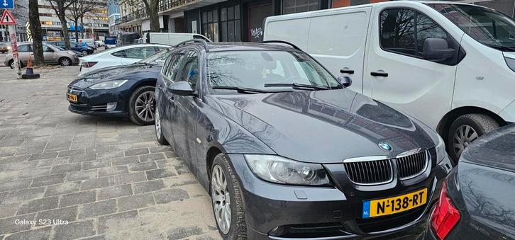 BMW 3-Serie 2.5 I  325 Touring AUT 2006 Grijs, Auto's, BMW, Particulier, 3-Serie, ABS, Alarm, Boordcomputer, Cruise Control, Elektrische stoelverstelling
