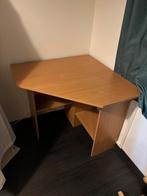 Houten hoekbureau, Huis en Inrichting, Ophalen, Gebruikt